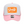 Soft Pink/White Orange Coastal