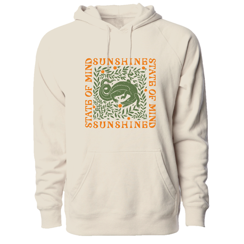 STATE OF MIND UNISEX HOODIE - ARTIC WOLF - Sunshine State®