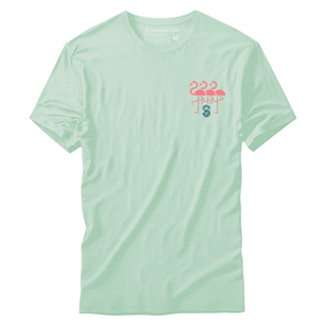 TRES FLAMINGOS TEE - MINT - Sunshine State® Goods
