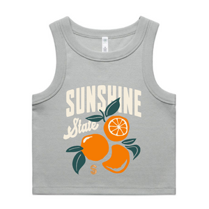 Citrus Coast Crop Tank | Florida Graphic Tank