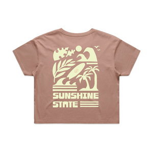 Endless Summer Crop T-Shirt | Coastal Graphic Tee