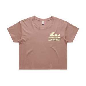Endless Summer Crop T-Shirt | Coastal Graphic Tee