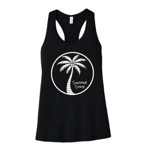 The Coastal Palm Racerback Tank