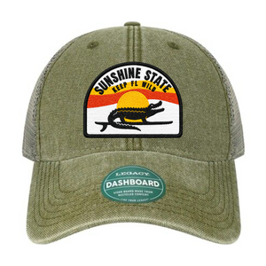 Surfing Gator Sunset Hat: Design It!