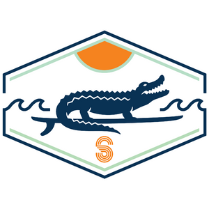 The Wavy Gator Sticker