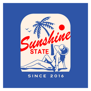 Coastal Retro Sticker