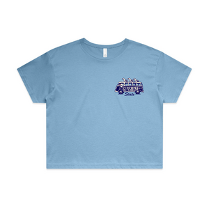 Seagull Road Trip Crop T-Shirt | Florida Graphic Tee