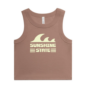 Endless Summer Crop Tank | Front Graphic Edition