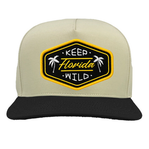 Vintage White/Black Keep FL Wild