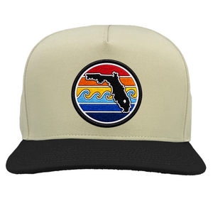 Vintage White/Black OG Florida Sunset