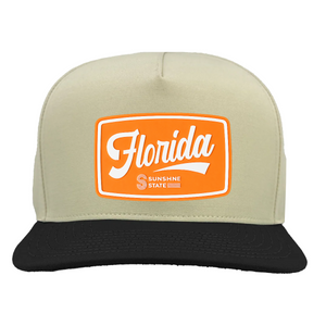 Vintage White/Black Orange Coastal