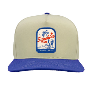 Vintage White/Royal Blue Beach Days