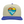 Vintage White/Royal Blue Heart