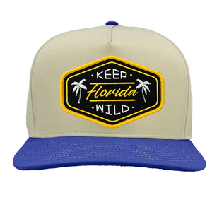 Vintage White/Royal Blue Keep FL Wild