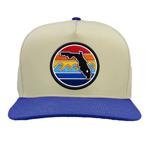 Vintage White/Royal Blue OG Florida Sunset