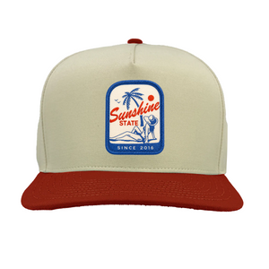 Vintage White/University Red Beach Days