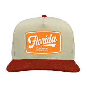 Vintage White/University Red Orange Coastal