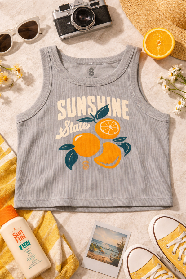 Sunshine Citrus Crop Tank