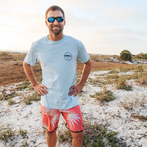 TARPON TEE - PALE BLUE - Sunshine State®
