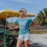 ALL THINGS FLORIDA RELAXED FIT TEE - TEAL - Sunshine State®