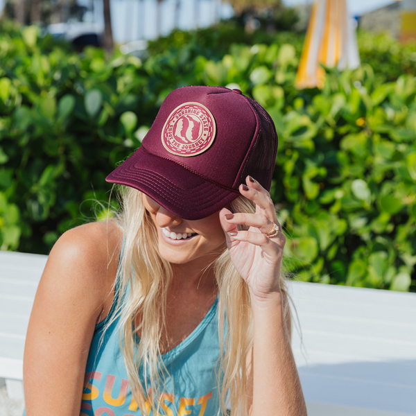 YIN YANG FLORIDA FOAM TRUCKER - GARNET - Sunshine State®
