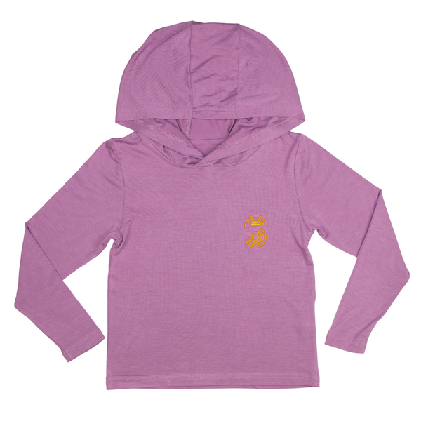 BAMBOO PRO KIDS UPF 50+ HOODIE - PALM BEACH PINK - Sunshine State®