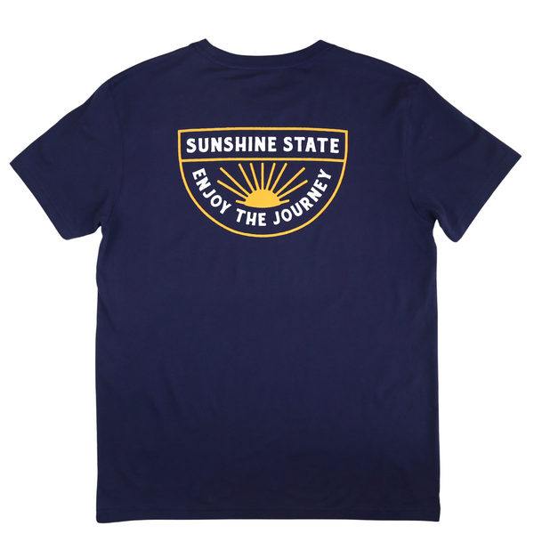 ENJOY THE JOURNEY TEE - NAVY - Sunshine State®