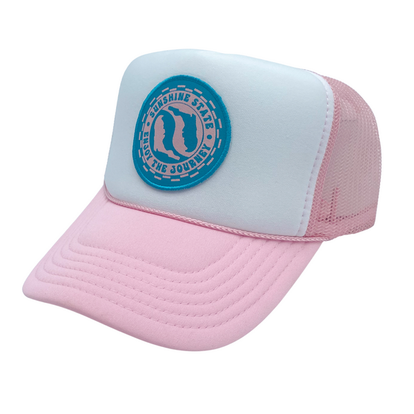 YIN YANG FLORIDA FOAM TRUCKER - LIGHT PINK - Sunshine State®