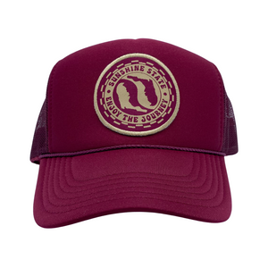 YIN YANG FLORIDA FOAM TRUCKER - GARNET - Sunshine State®