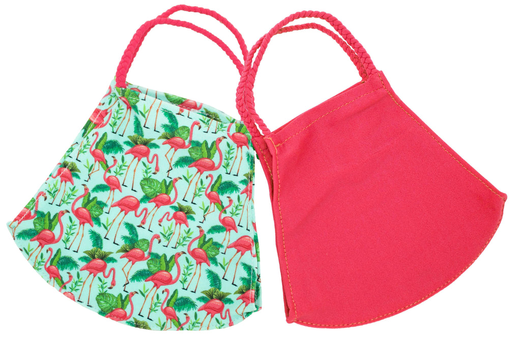 Swimwear Face Mask - Flamingo 2-Pack - Sunshine State® Goods