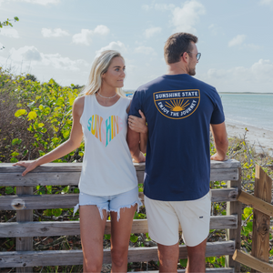 ENJOY THE JOURNEY TEE - NAVY - Sunshine State®