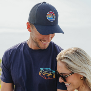 KEEP FL WILD TEE - NAVY - Sunshine State®