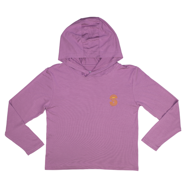 BAMBOO PRO KIDS UPF 50+ HOODIE - PALM BEACH PINK - Sunshine State®