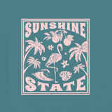 ALL THINGS FLORIDA RELAXED FIT TEE - TEAL - Sunshine State® Goods