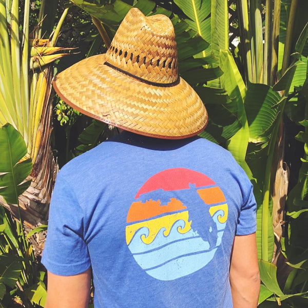 RETRO SUNSET TEE - RETRO ROYAL - Sunshine State®