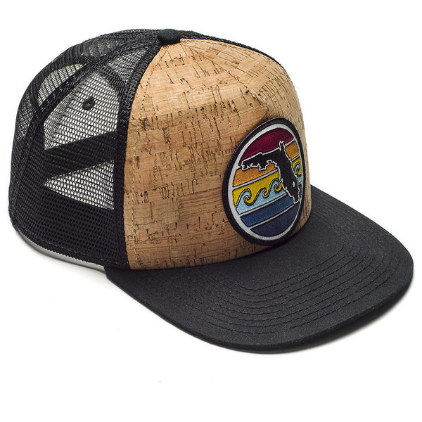 FLORIDA SUNSET TRUCKER - CORK & BLACK - Sunshine State®