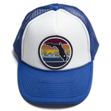 FLORIDA SUNSET TRUCKER - ROYAL BLUE - Sunshine State® Goods