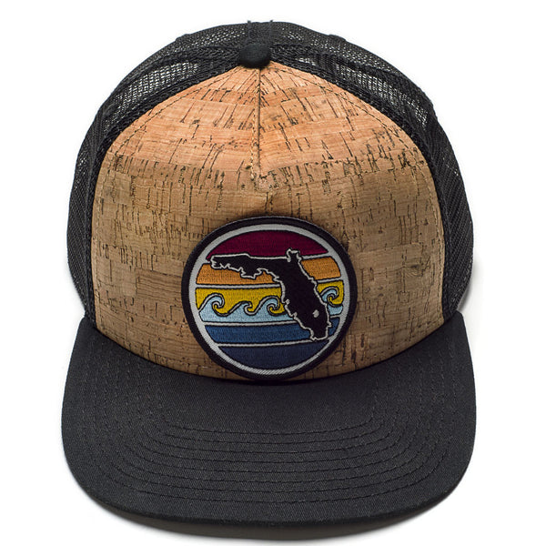 FLORIDA SUNSET TRUCKER - CORK & BLACK - Sunshine State®