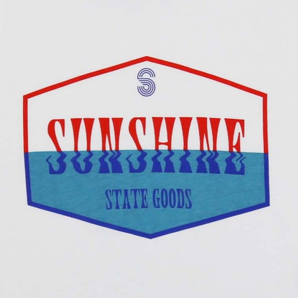 DRENCHED MUSCLE TANK - OFF WHITE - Sunshine State®