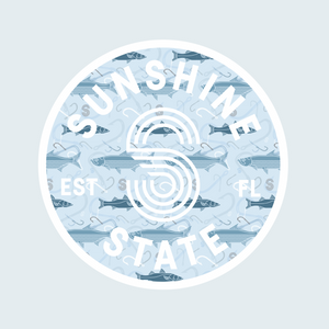 FLORIDA FISH STRAW HAT - ADULT FIT - Sunshine State®