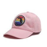 YOUTH FLORIDA SUNSET UNSTRUCTURED HAT - PINK - Sunshine State® Goods