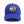 YOUTH FLORIDA SUNSET UNSTRUCTURED HAT - ROYAL - Sunshine State®