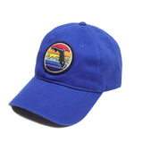 YOUTH FLORIDA SUNSET UNSTRUCTURED HAT - ROYAL - Sunshine State®