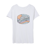 MANATEE RELAXED FIT TEE - WHITE - Sunshine State®