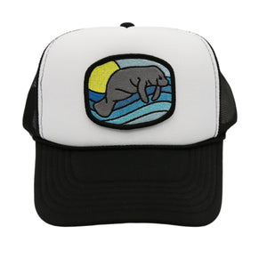 MANATEE FOAM TRUCKER - BLACK - Sunshine State®