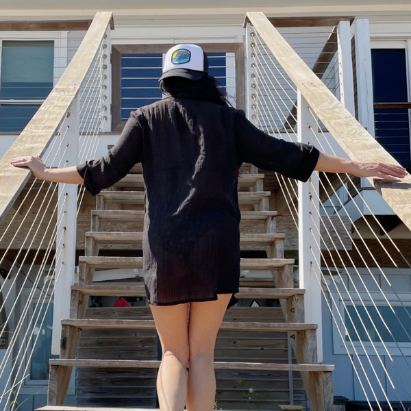 MANATEE FOAM TRUCKER - BLACK - Sunshine State®