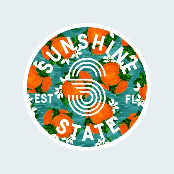 ORANGES STRAW HAT - ADULT FIT - Sunshine State®