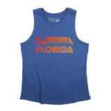FLORIDA MUSCLE TANK - CAPTAIN'S BLUE - Sunshine State® Goods