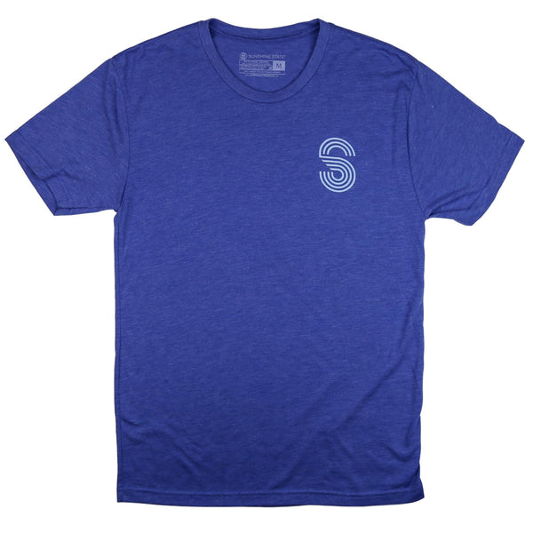 RETRO SUNSET TEE - RETRO ROYAL - Sunshine State®