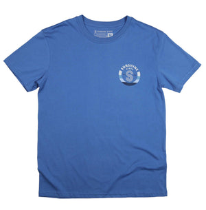 S BADGE TEE - CAPTAINS BLUE - Sunshine State®